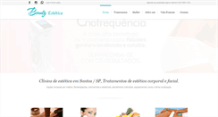 Desktop Screenshot of beautyestetica.com.br